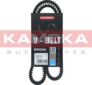 Kamoka 7010108 - Клиновой ремень, поперечные рёбра www.autospares.lv