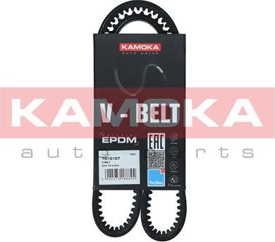 Kamoka 7010107 - Клиновой ремень, поперечные рёбра www.autospares.lv