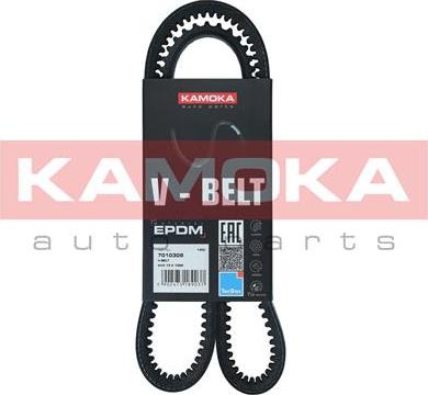 Kamoka 7010308 - Клиновой ремень, поперечные рёбра www.autospares.lv