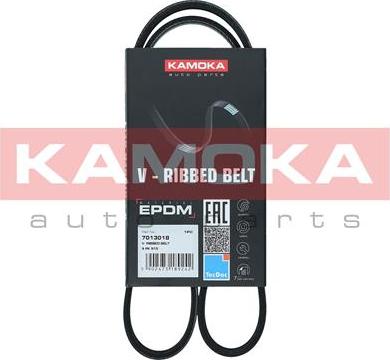 Kamoka 7013018 - Ķīļrievu siksna www.autospares.lv