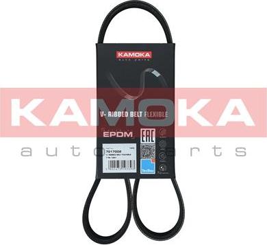 Kamoka 7017002 - Ķīļrievu siksna www.autospares.lv