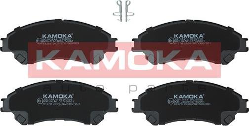 Kamoka JQ101414 - Brake Pad Set, disc brake www.autospares.lv