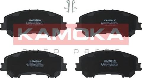 Kamoka JQ101411 - Bremžu uzliku kompl., Disku bremzes www.autospares.lv