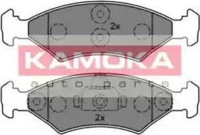 Kamoka JQ101412 - Тормозные колодки, дисковые, комплект www.autospares.lv