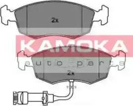 Kamoka JQ101552 - Bremžu uzliku kompl., Disku bremzes www.autospares.lv