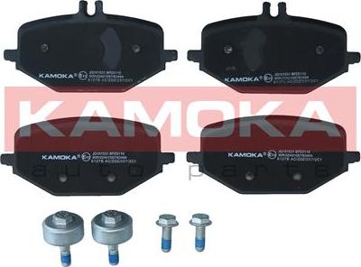 Kamoka JQ101531 - Bremžu uzliku kompl., Disku bremzes www.autospares.lv