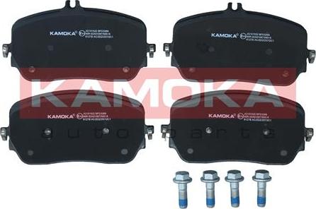 Kamoka JQ101522 - Bremžu uzliku kompl., Disku bremzes www.autospares.lv