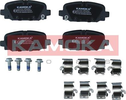 Kamoka JQ101041 - Bremžu uzliku kompl., Disku bremzes www.autospares.lv