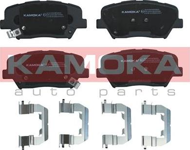 Kamoka JQ101009 - Тормозные колодки, дисковые, комплект www.autospares.lv