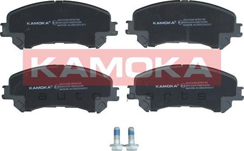 Kamoka JQ101008 - Bremžu uzliku kompl., Disku bremzes www.autospares.lv