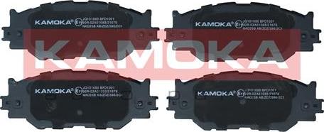 Kamoka JQ101080 - Bremžu uzliku kompl., Disku bremzes www.autospares.lv