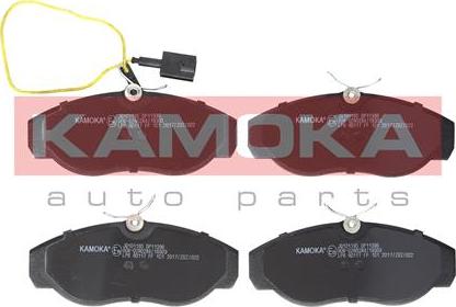 Kamoka JQ101195 - Brake Pad Set, disc brake www.autospares.lv