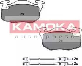 Kamoka JQ1011458 - Тормозные колодки, дисковые, комплект www.autospares.lv