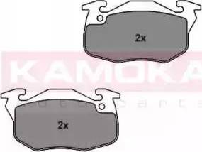 Kamoka JQ1011460 - Bremžu uzliku kompl., Disku bremzes www.autospares.lv