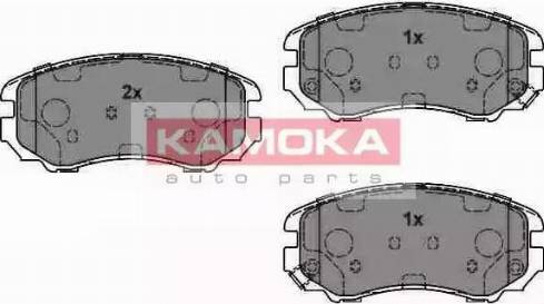 Kamoka JQ101142 - Bremžu uzliku kompl., Disku bremzes www.autospares.lv