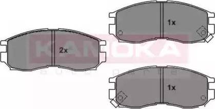 Kamoka JQ1011528 - Bremžu uzliku kompl., Disku bremzes autospares.lv