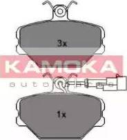 Kamoka JQ1011048 - Тормозные колодки, дисковые, комплект www.autospares.lv