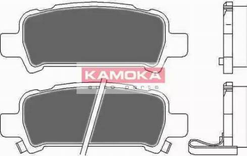 Kamoka JQ101116 - Brake Pad Set, disc brake www.autospares.lv