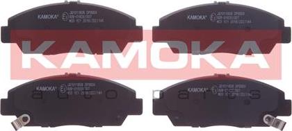 Kamoka JQ1011808 - Тормозные колодки, дисковые, комплект www.autospares.lv