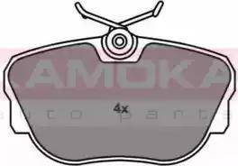 Kamoka JQ1011320 - Тормозные колодки, дисковые, комплект www.autospares.lv