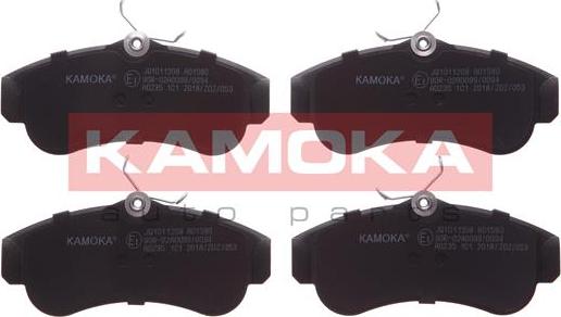 Kamoka JQ1011208 - Bremžu uzliku kompl., Disku bremzes www.autospares.lv