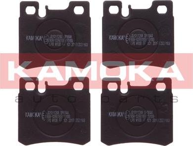 Kamoka JQ1011288 - Тормозные колодки, дисковые, комплект www.autospares.lv