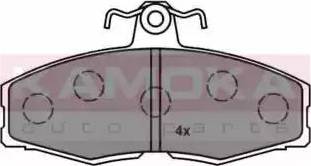 Kamoka JQ1011220 - Brake Pad Set, disc brake www.autospares.lv