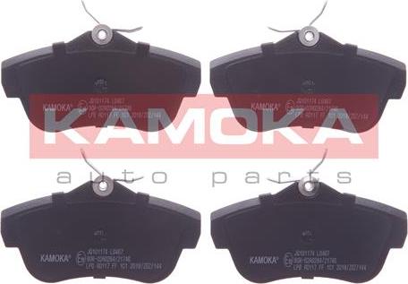 Kamoka JQ101174 - Bremžu uzliku kompl., Disku bremzes www.autospares.lv