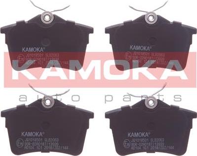 Kamoka JQ1018501 - Bremžu uzliku kompl., Disku bremzes www.autospares.lv