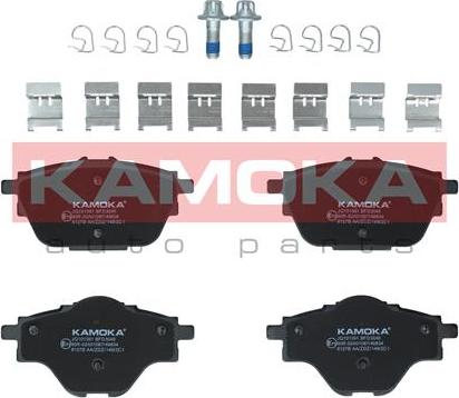 Kamoka JQ101391 - Bremžu uzliku kompl., Disku bremzes www.autospares.lv