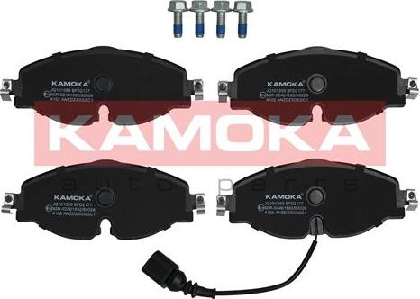 Kamoka JQ101359 - Bremžu uzliku kompl., Disku bremzes www.autospares.lv