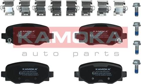 Kamoka JQ101355 - Bremžu uzliku kompl., Disku bremzes www.autospares.lv