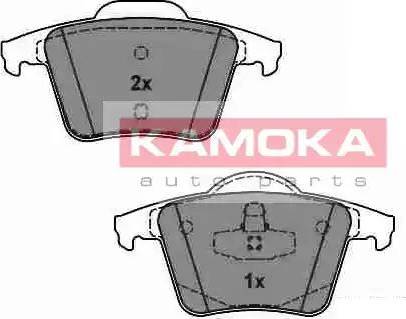 Kamoka JQ1013564 - Bremžu uzliku kompl., Disku bremzes www.autospares.lv