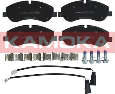 Kamoka JQ101361 - Тормозные колодки, дисковые, комплект www.autospares.lv