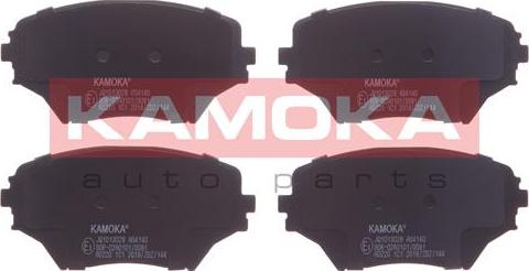 Kamoka JQ1013028 - Тормозные колодки, дисковые, комплект www.autospares.lv