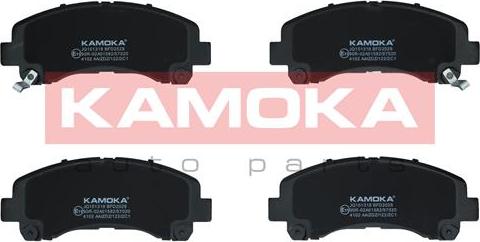 Kamoka JQ101316 - Bremžu uzliku kompl., Disku bremzes www.autospares.lv