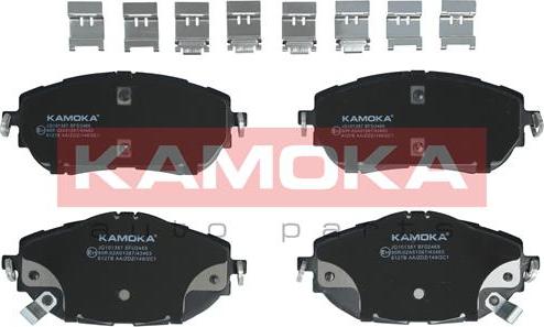 Kamoka JQ101387 - Bremžu uzliku kompl., Disku bremzes www.autospares.lv