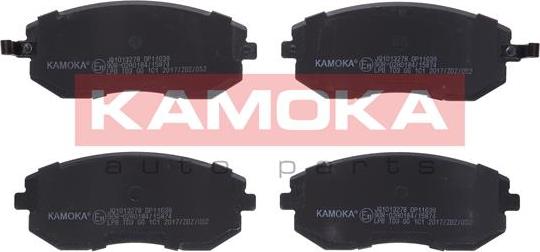 Kamoka JQ1013278 - Тормозные колодки, дисковые, комплект www.autospares.lv