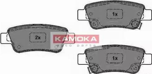 Kamoka JQ1013764 - Bremžu uzliku kompl., Disku bremzes autospares.lv