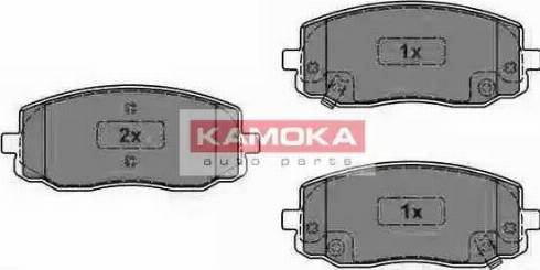 Kamoka JQ1013772 - Bremžu uzliku kompl., Disku bremzes www.autospares.lv