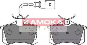 Kamoka JQ1012962 - Brake Pad Set, disc brake www.autospares.lv