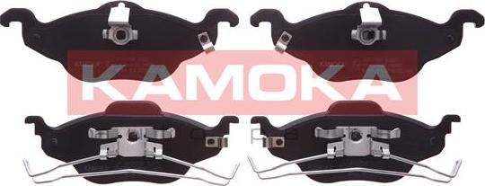 Kamoka JQ1012586 - Тормозные колодки, дисковые, комплект www.autospares.lv