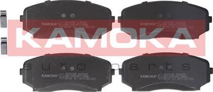 Kamoka JQ101265 - Тормозные колодки, дисковые, комплект www.autospares.lv