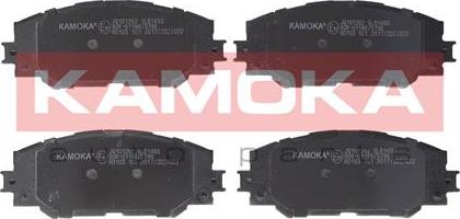 Kamoka JQ101262 - Brake Pad Set, disc brake www.autospares.lv