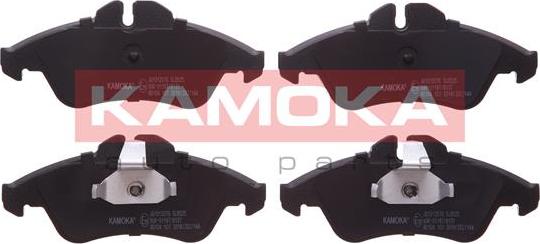 Kamoka JQ1012076 - Тормозные колодки, дисковые, комплект www.autospares.lv