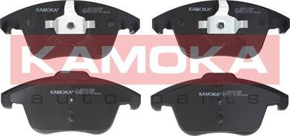 Kamoka JQ101219 - Тормозные колодки, дисковые, комплект www.autospares.lv