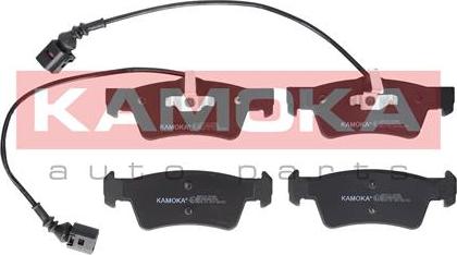 Kamoka JQ101216 - Тормозные колодки, дисковые, комплект www.autospares.lv