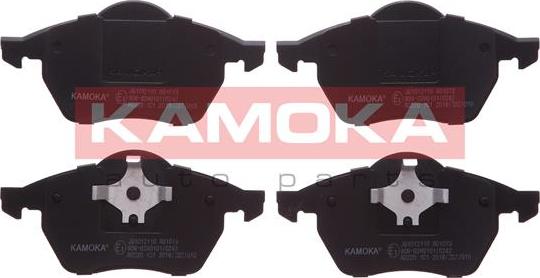 Kamoka JQ1012110 - Тормозные колодки, дисковые, комплект www.autospares.lv