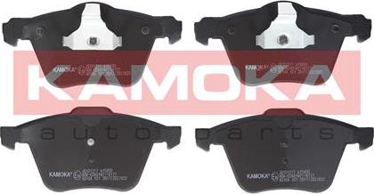 Kamoka JQ101217 - Тормозные колодки, дисковые, комплект www.autospares.lv