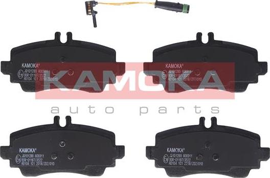 Kamoka JQ101289 - Bremžu uzliku kompl., Disku bremzes www.autospares.lv